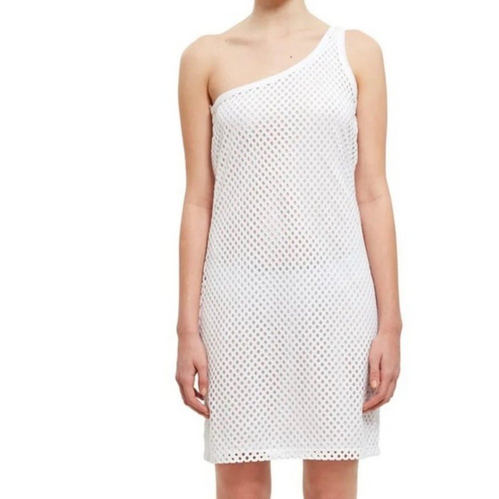 Opening Ceremony One-Shoulder Mesh Dress NWOT